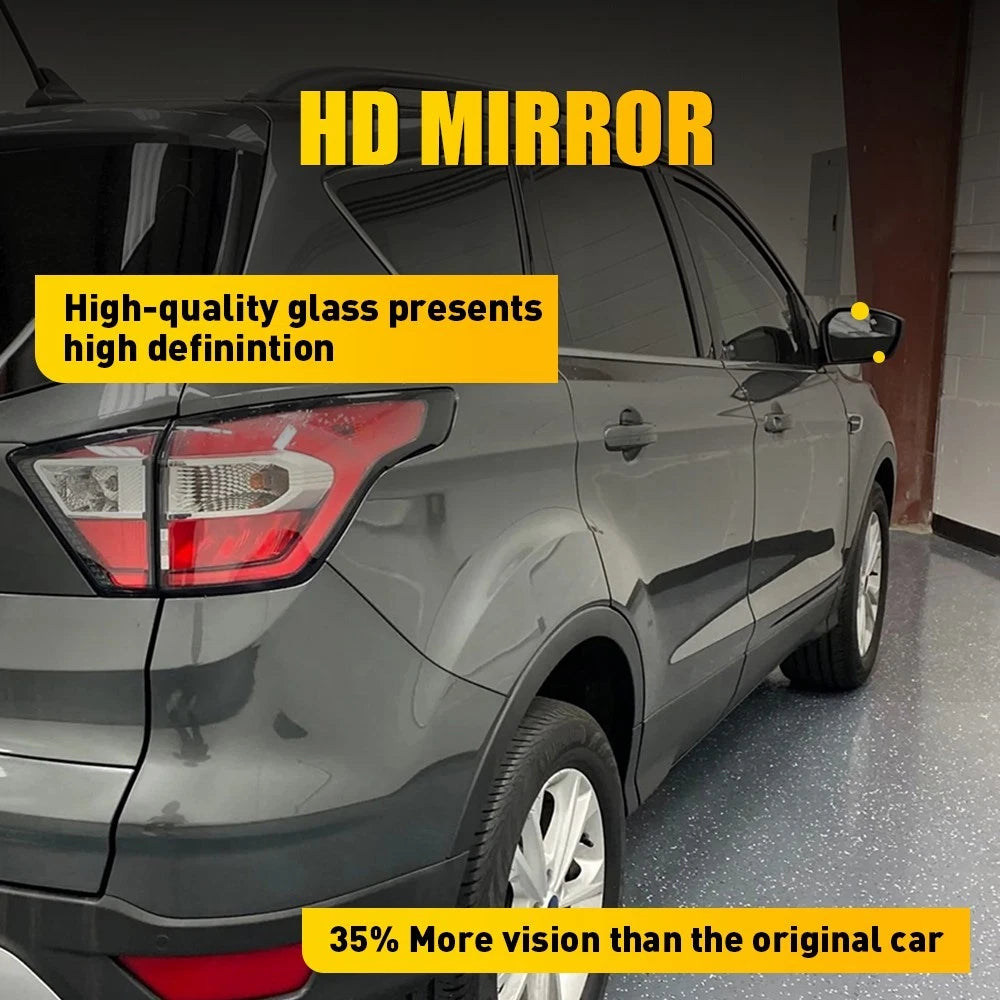 Passenger Right Side Heated Mirror Glass for 2017-2019 Ford Escape Replacement A 6B93BC-57