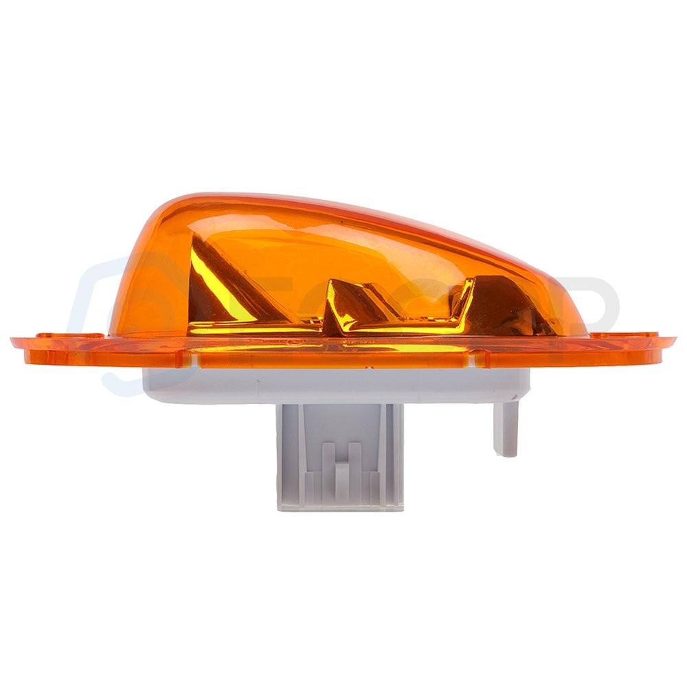 10pcs Amber LED Side Marker Lights Turn Signal 5 LED For Freightliner Cascadia 6B93BC-57