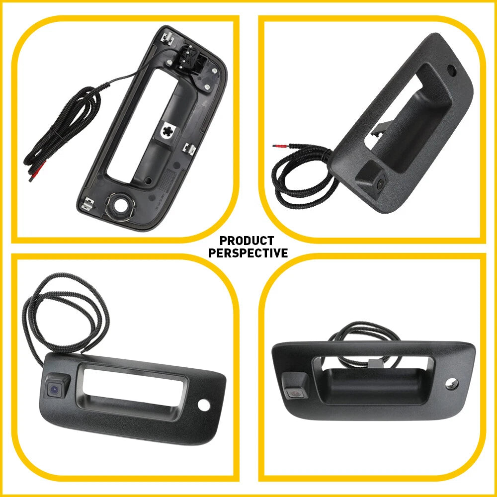 Rear Back Latch Tailgate Handle Backup Camera For Silverado Sierra 2007-2013 EOA 6B93BC-57