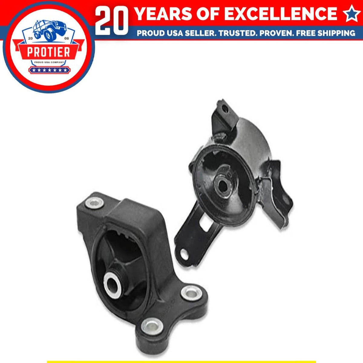 Engine Motor & Trans. Mount Set for 2007-2008 Honda Fit 1.5L Auto Trans. 6B93BC-57