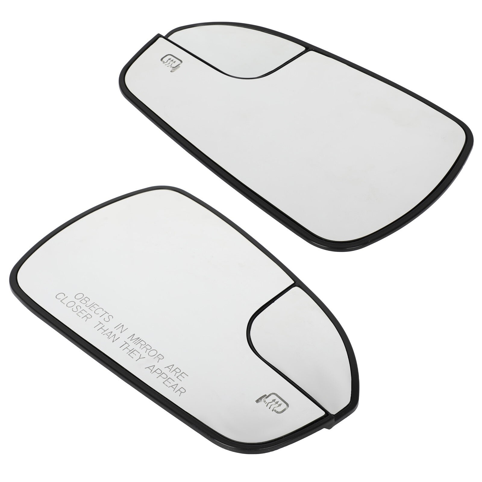 Heated Mirror Glass W/ Plate For 2013-20 Ford Fusion Left & Right Side View KOEEP