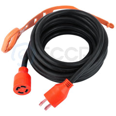 Generator Extension Cord 20 Ft 4 Prong Power Cable 10 Gauge 30 Amp Adapter Plug 6B93BC-57