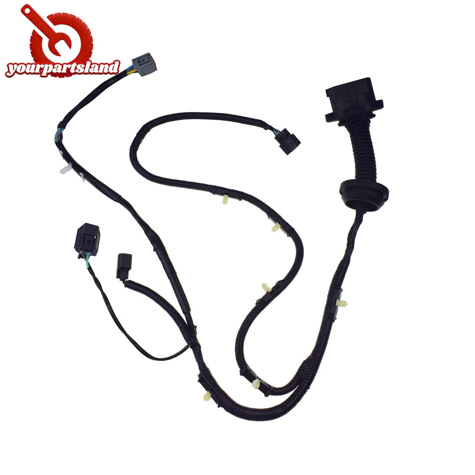 Left For 2009-2014 Ford F150 Crew Cab REAR Door Jumper Wire Harness 9L3Z14631CAA 6B93BC-57