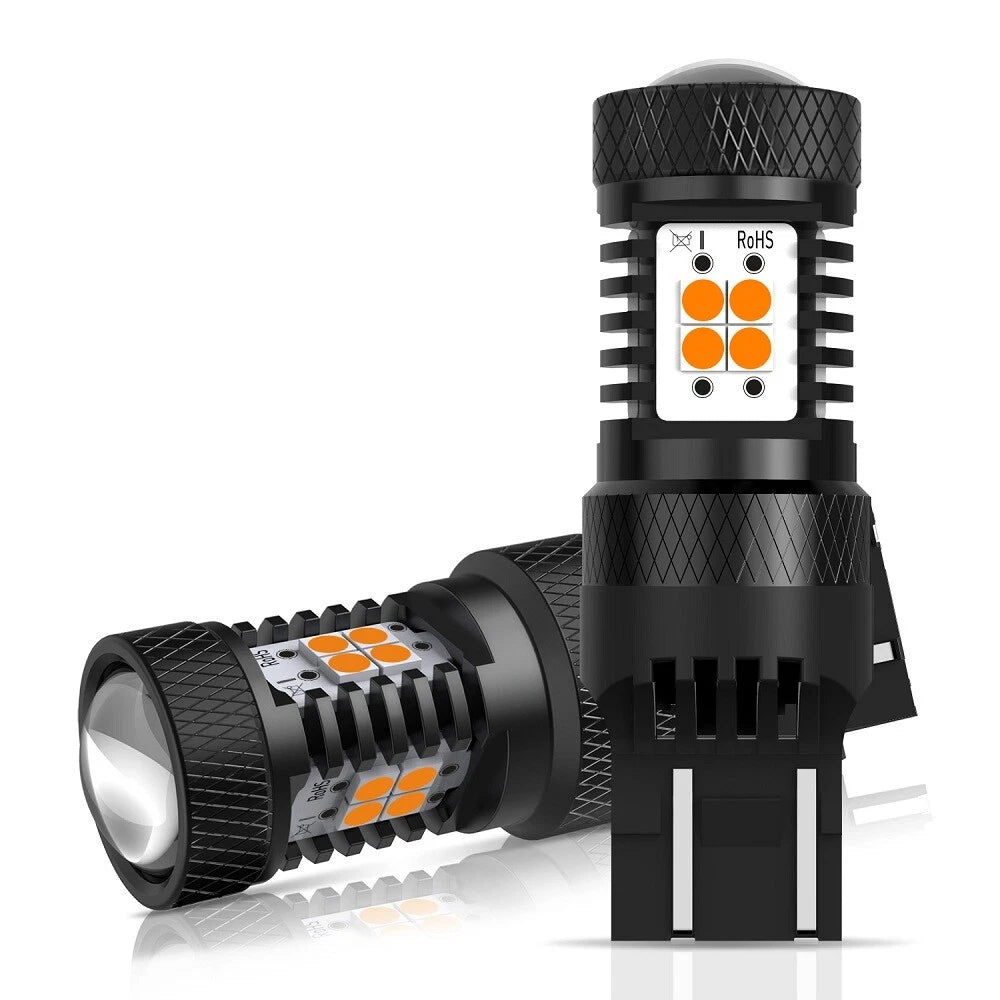 AUXITO 7443 7440 LED Turn Signal Light Anti Hyper Flash Amber Error Free EOA AUXITO