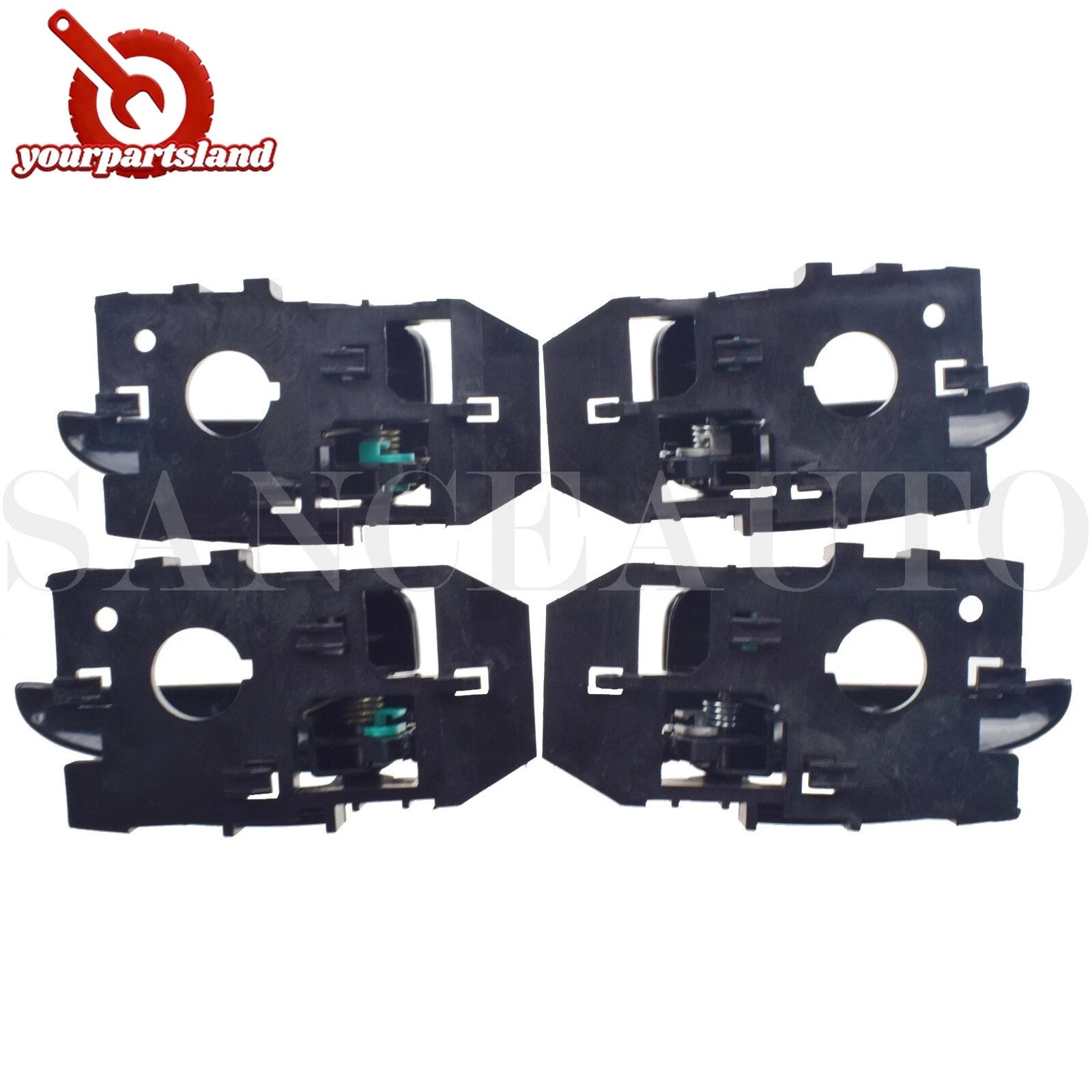 8Pcs Left Right Front Rear Inside Outside Door Handles For HYUNDAI ELANTRA 01-06 6B93BC-57