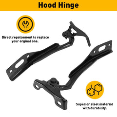 2x Front Hood Hinges Left Driver Right Passenger Side For 2012-15 Honda Civic EA 6B93BC-57