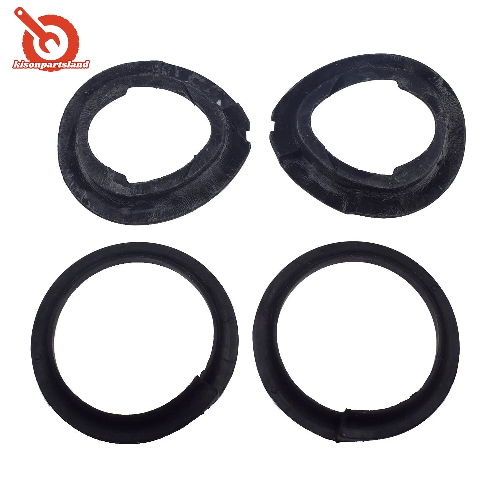 4PCS Front Upper&Lower Spring Pads Coil Shim For BMW E39 31331091867,31331096664 6B93BC-57
