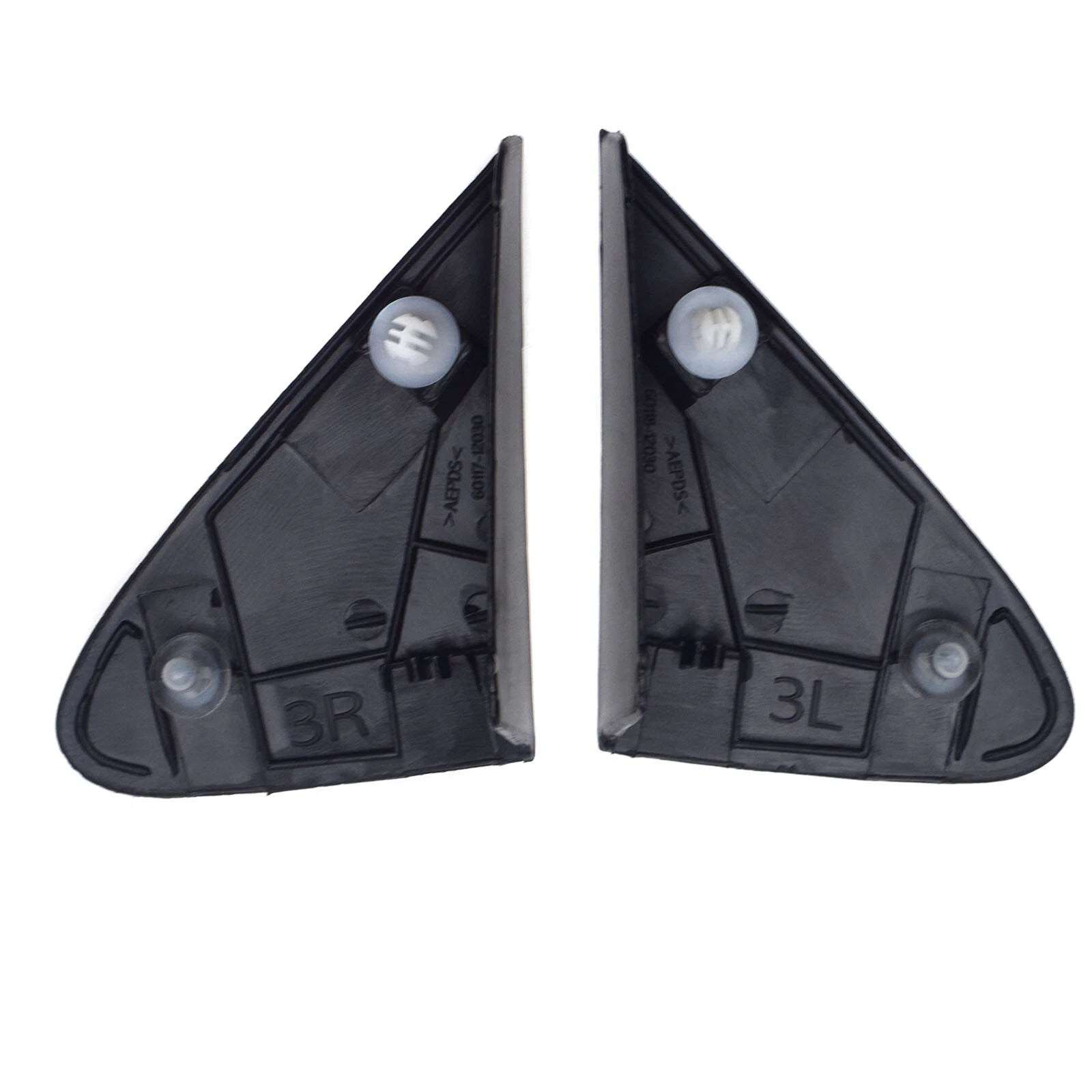 Pair Side View Mirror Fender Corner Trim Cover For Toyota Corolla 2008-2013 6B93BC-57