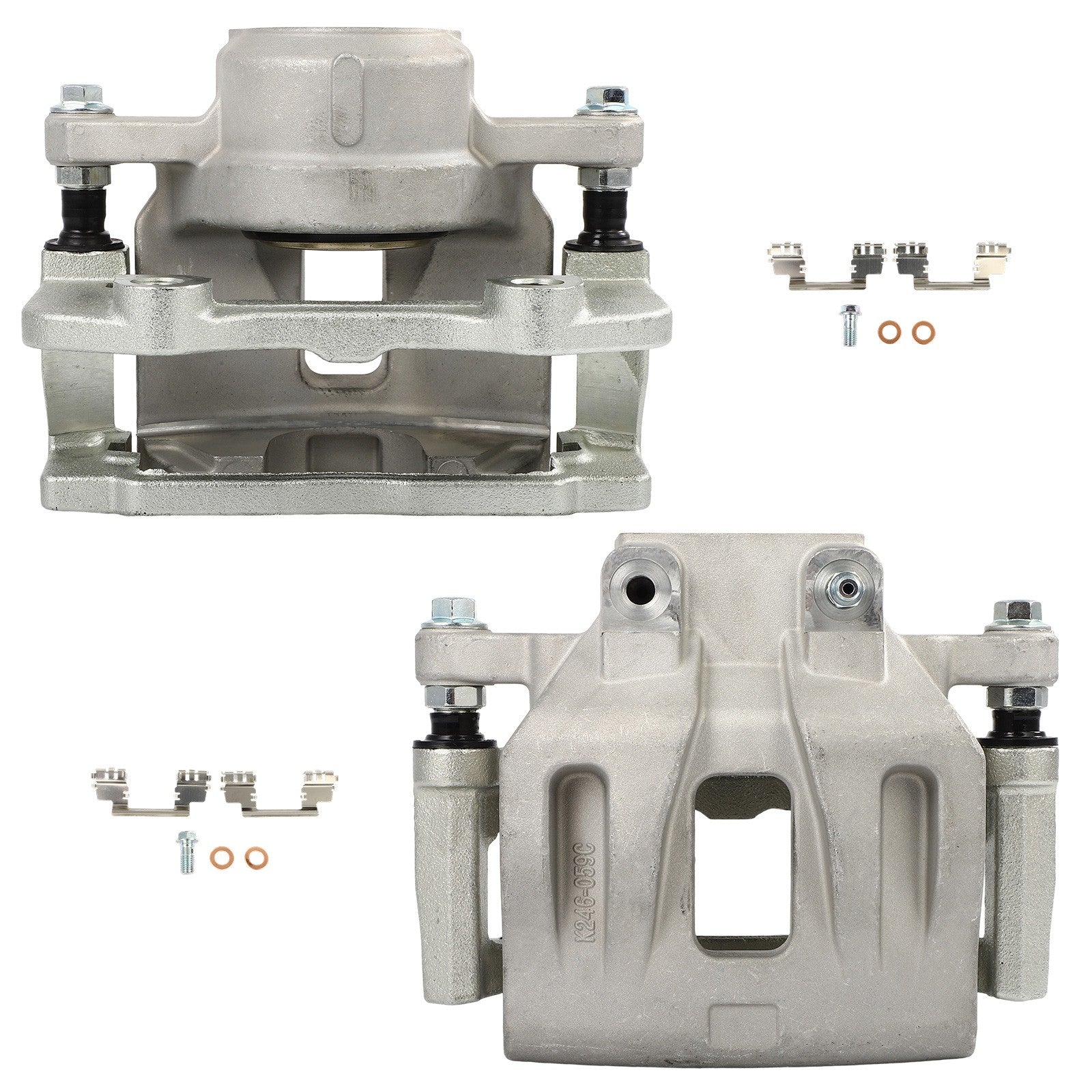 Front Brake Calipers 2Pcs For 2012-2021 Dodge Challenger 2017-2018 Dodge Charger 6B93BC-57