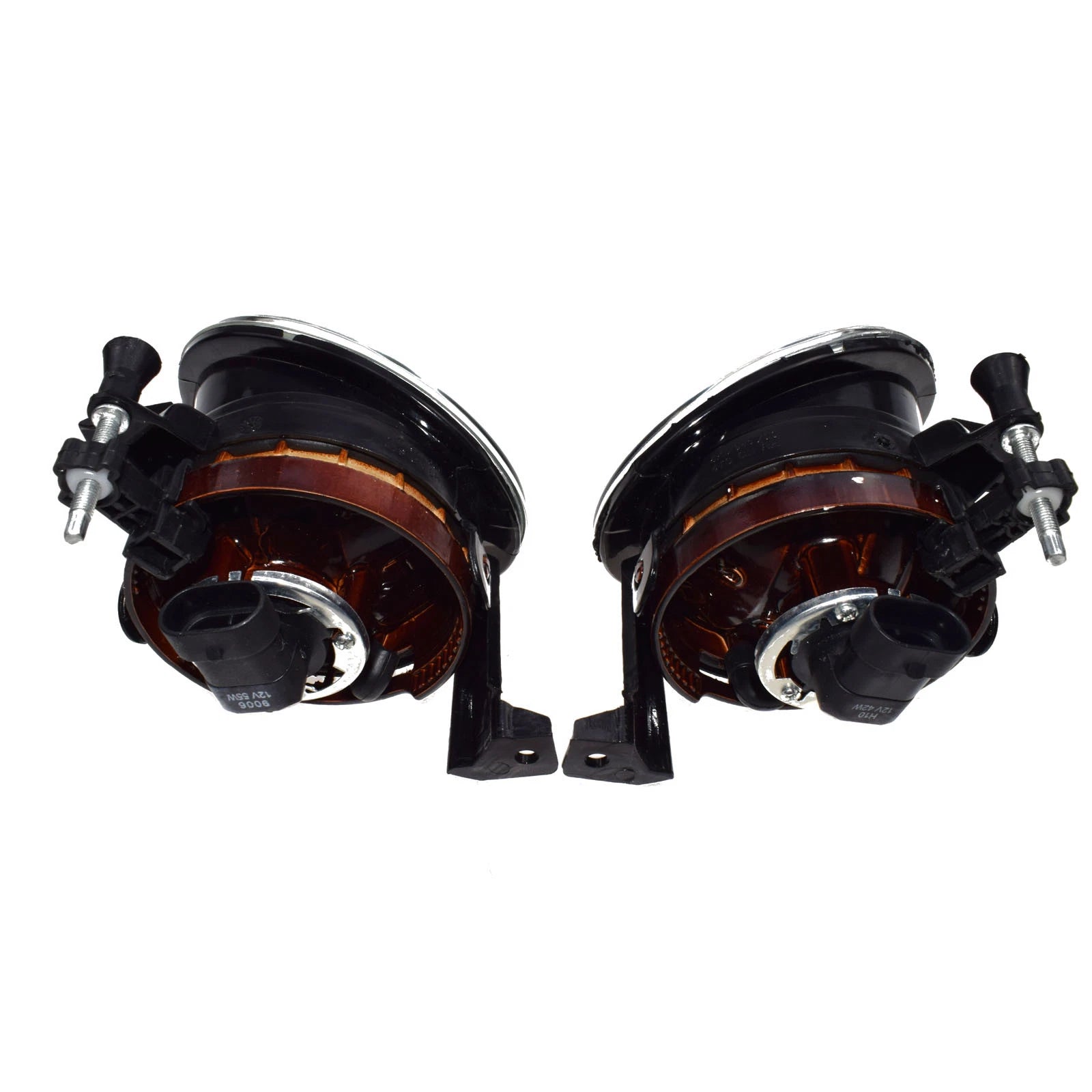 2 PCS Front Convex lens Fog Lamps Lights W/ Bulbs For VW MK6 5K0941699 5K0941700 6B93BC-57