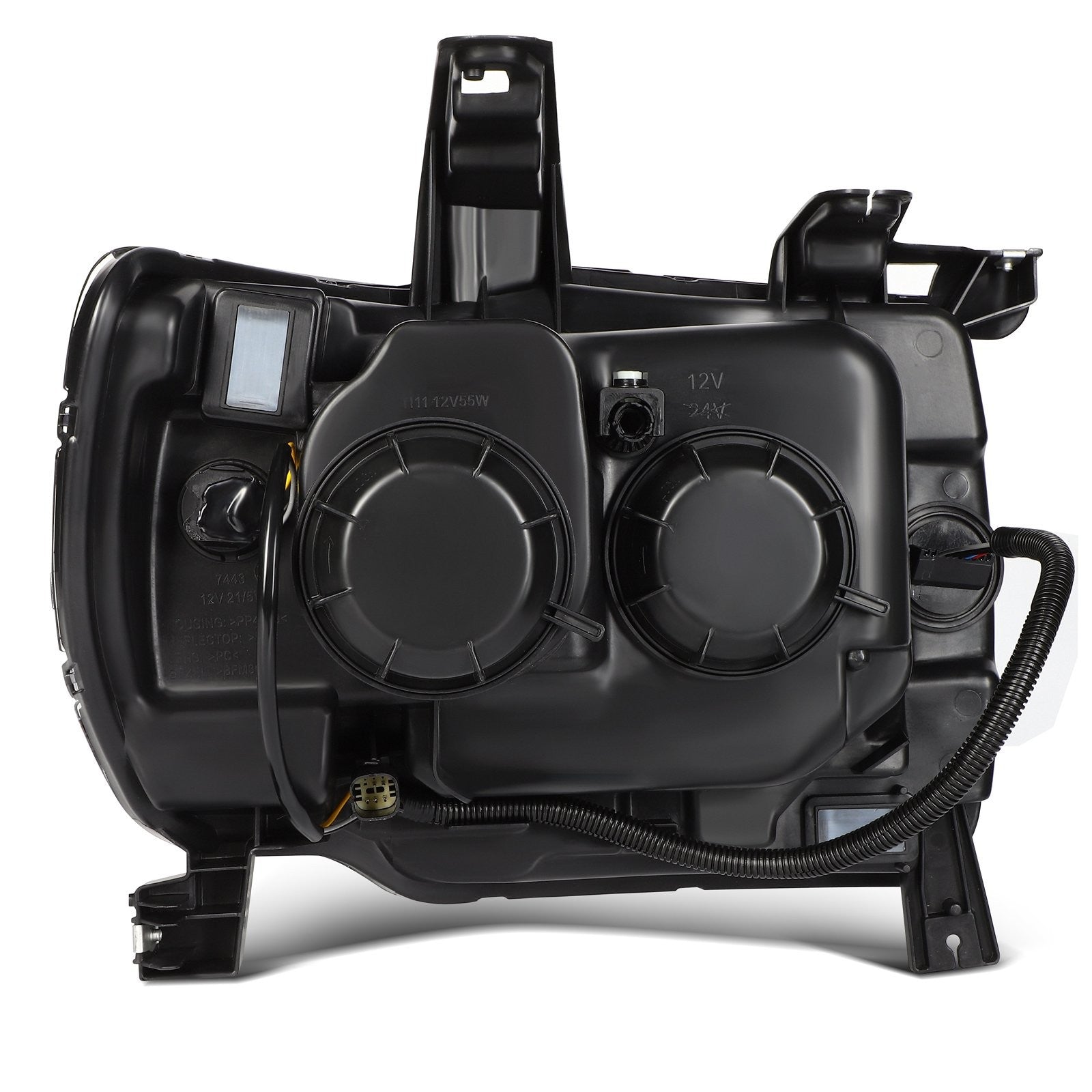 ECCPP Headlight For GMC Canyon 2.5L 2.8L 3.6L 2015-2022 Driver Left Side Black 6B93BC-57