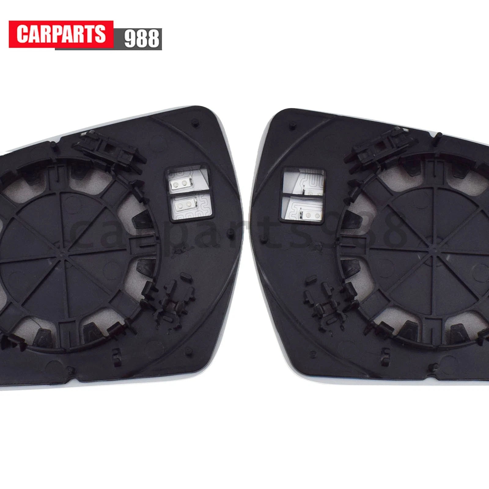 2Pcs Left Right Rearview Heated Mirror Glass for Kia Niro 2016-2021 87611-G5030 6B93BC-57