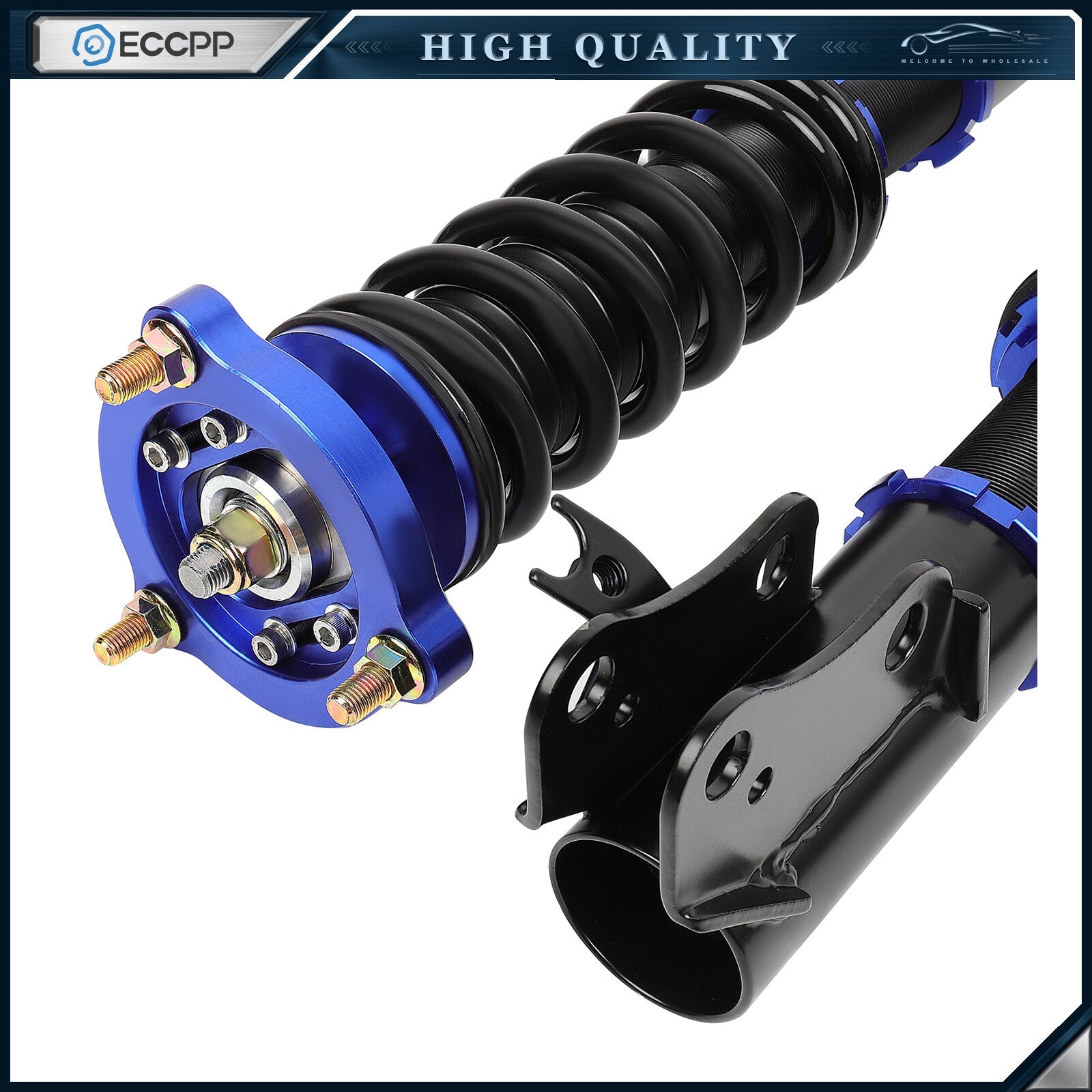 Coilovers Suspension Shocks Absorbers For 2006-2011 Honda Civic Strut Adj.Height 6B93BC-57