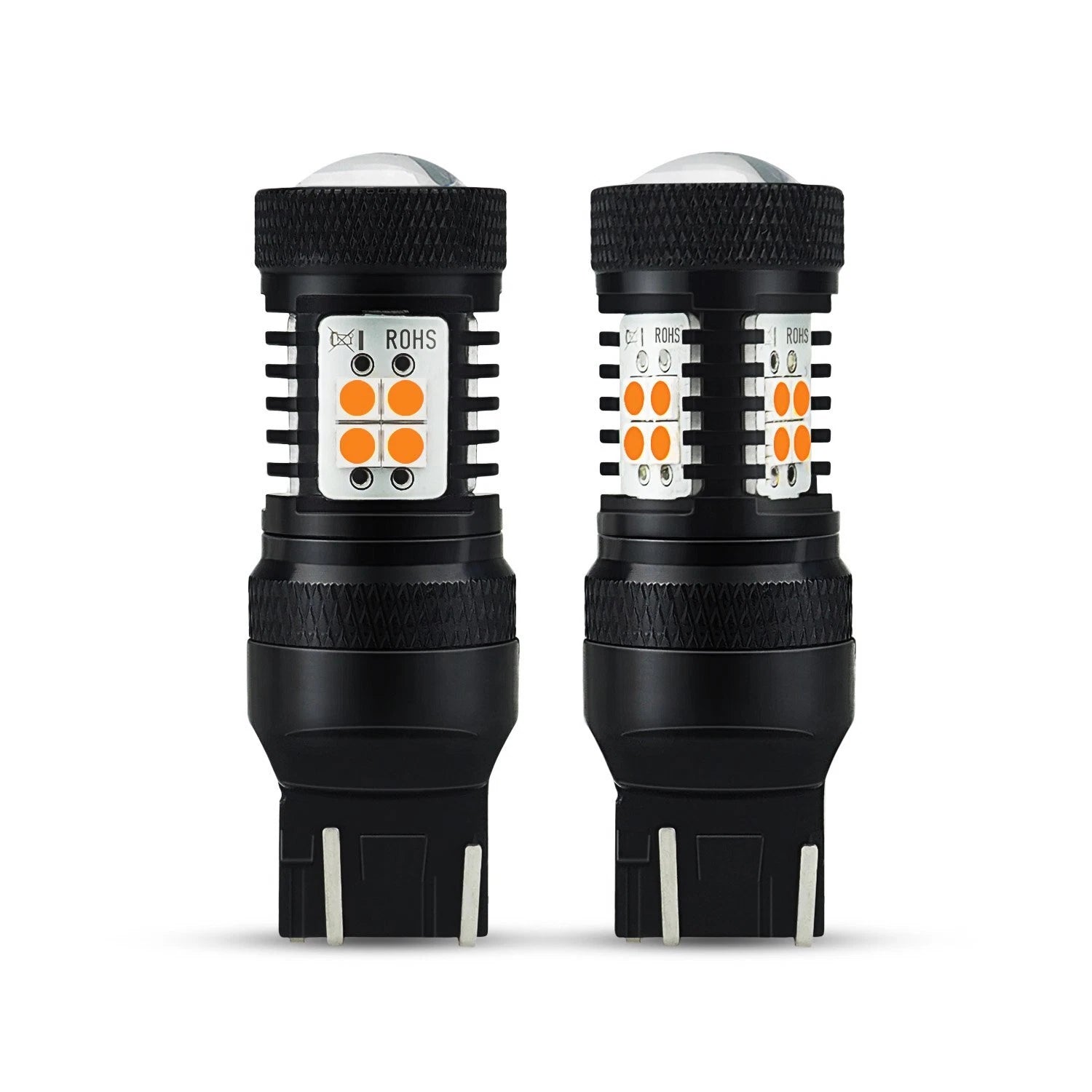 AUXITO Rear Turn Signal Light Amber Yellow Blinker Lamps LED Bulbs For Nissan A AUXITO