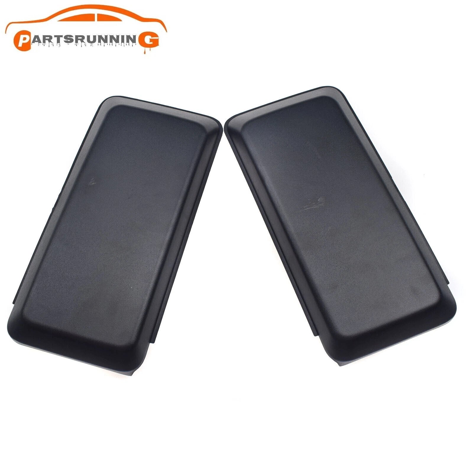 Pair Front Bumper Guards Inserts Pads End Caps Cover Trim For 2018-2020Ford F150 6B93BC-57