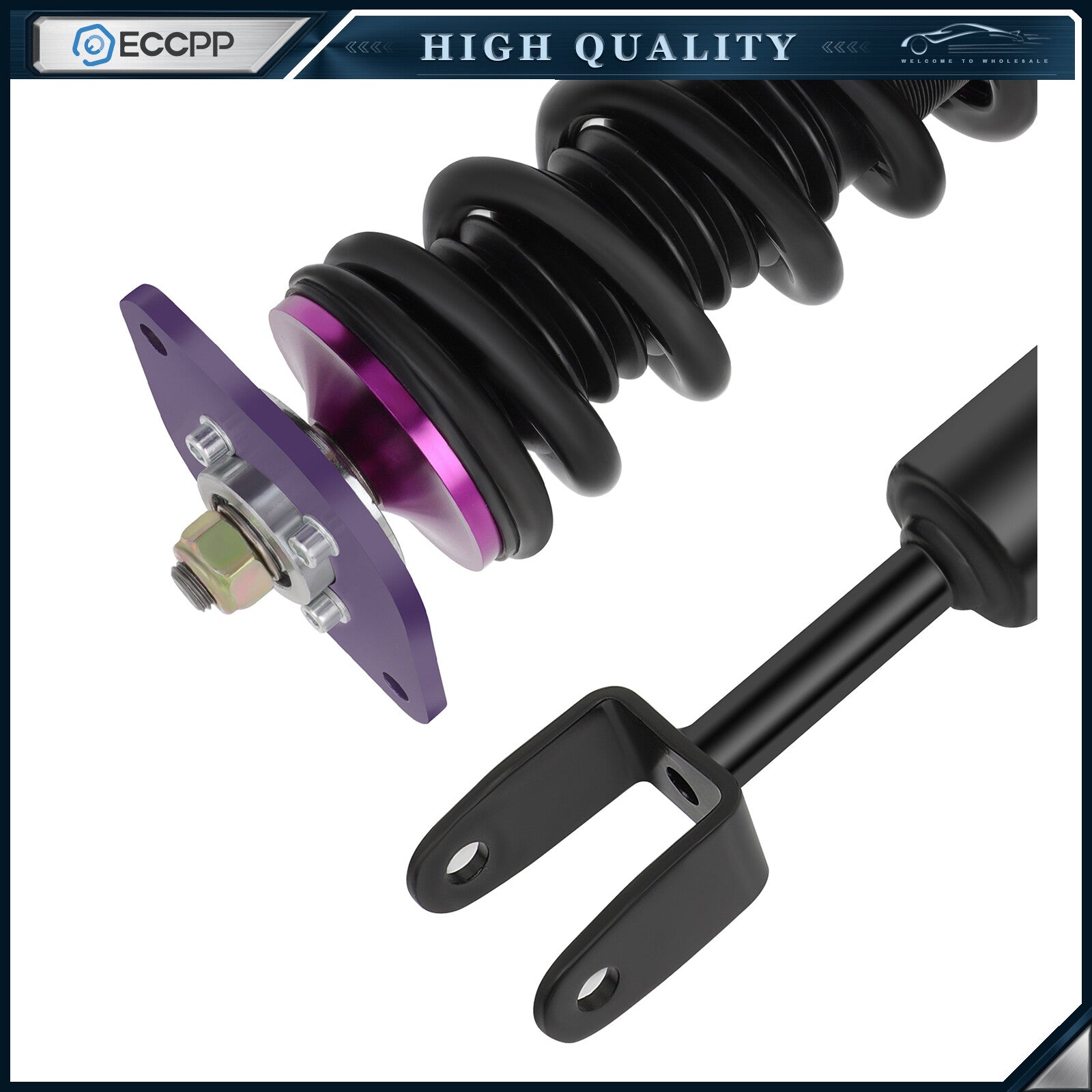 Coilovers Suspension Kit Adj. Height Struts Shocks Springs For 03-08 Nissan 350Z 6B93BC-57