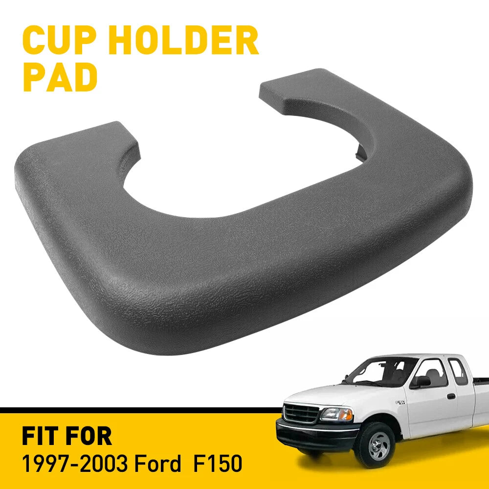 For 97-03 Ford F150 Console Center Holder Cup Pad Armrest Replacement Grey Dark 6B93BC-57