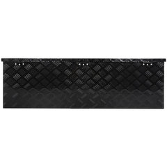 48"X15"X15" BLACK ALUMINUM PICKUP TRUCK TRUNK BED TOOL BOX TRAILER STORAGE+LOCK 6B93BC-57