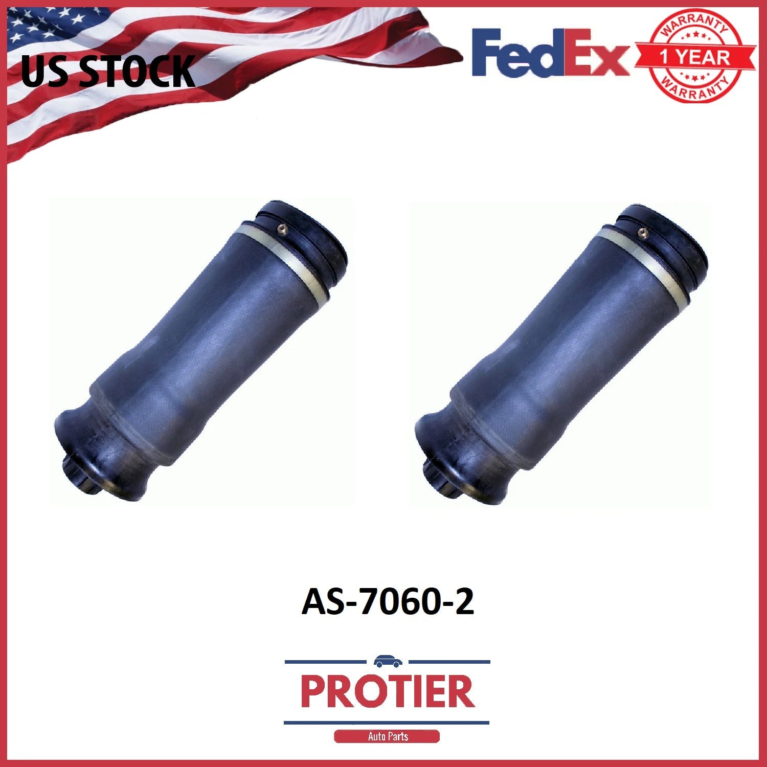 Rear Suspension Air Spring Pair Fit Mercedes Benz GL320/ GL350/ GL450/ ML320/ 6B93BC-57