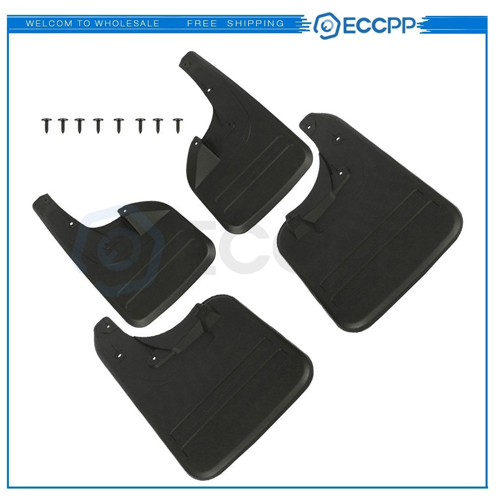 Full Set of 4 Mud Flaps Splash Guard For 10-14 Toyota Hilux Vigo Fender Mudguard 6B93BC-57