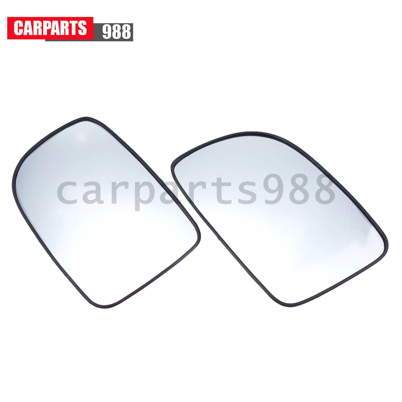 Pair Rearview Mirror Glass Heated For Hyundai Santa Fe 2005-2009 87611-2B000 6B93BC-57