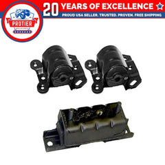 Engine Motor & Trans Mount 3PCS Set Compatible for 96-05 Chevy Astro/ GMC 6B93BC-57