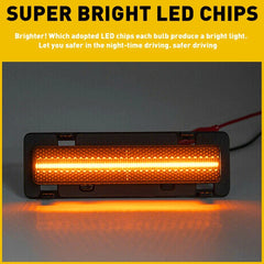 For Chevy Camaro LED Side Marker Light Assembly 1982-1992 Pair LH and RH Side US 6B93BC-57