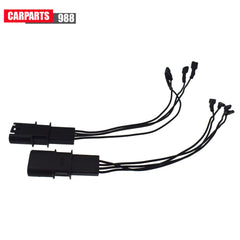 For BMW E90 X3 X4 X5 X6 F01 Side Mirror Heating Function Connector Plug 4Pins 6B93BC-57