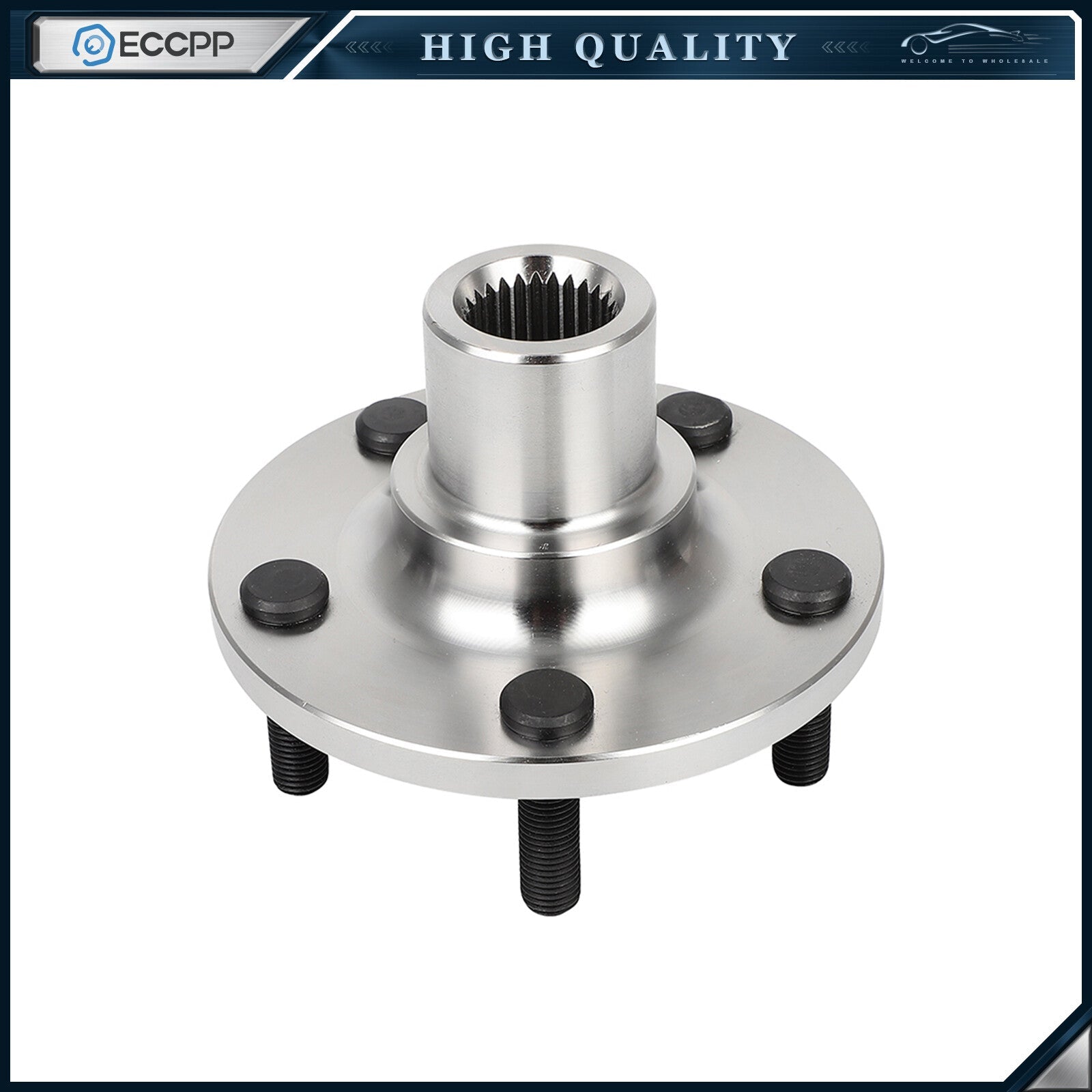 2X Wheel Hub & Bearing Kit Front For Ford Escape 2013-2019 Lincoln MKC 2015-2019 6B93BC-57