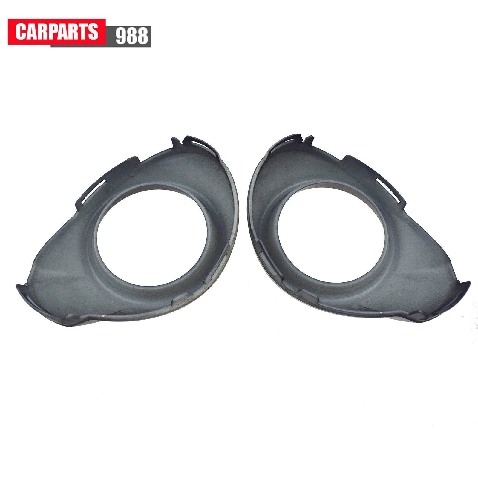 2Pcs Left Right Front Bumper Fog Light Lamp Cover Bezel For Ford Focus 2012-2014 6B93BC-57
