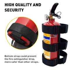 UTV Car Fire Extinguisher Holder Mount Bracket Adjustable for Jeep UTV ATV 6B93BC-57