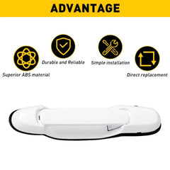 Rear Left Right Sliding Door for Handle 1998-2003 Toyota Sienna 040 White EOA 6B93BC-57