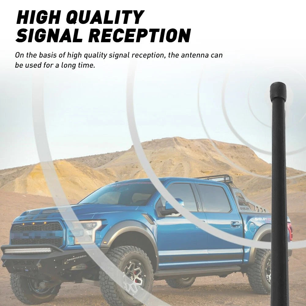 13" Mast Antenna Black Power Radio AM FM for DODGE RAM 1500 2500 3500 09-22 EOA 6B93BC-57