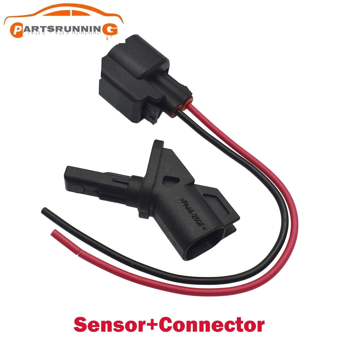 Front LH / RH ABS Wheel Speed Sensor w/ Pigtail Connector For Mazda 5 & Mazda 3 6B93BC-57