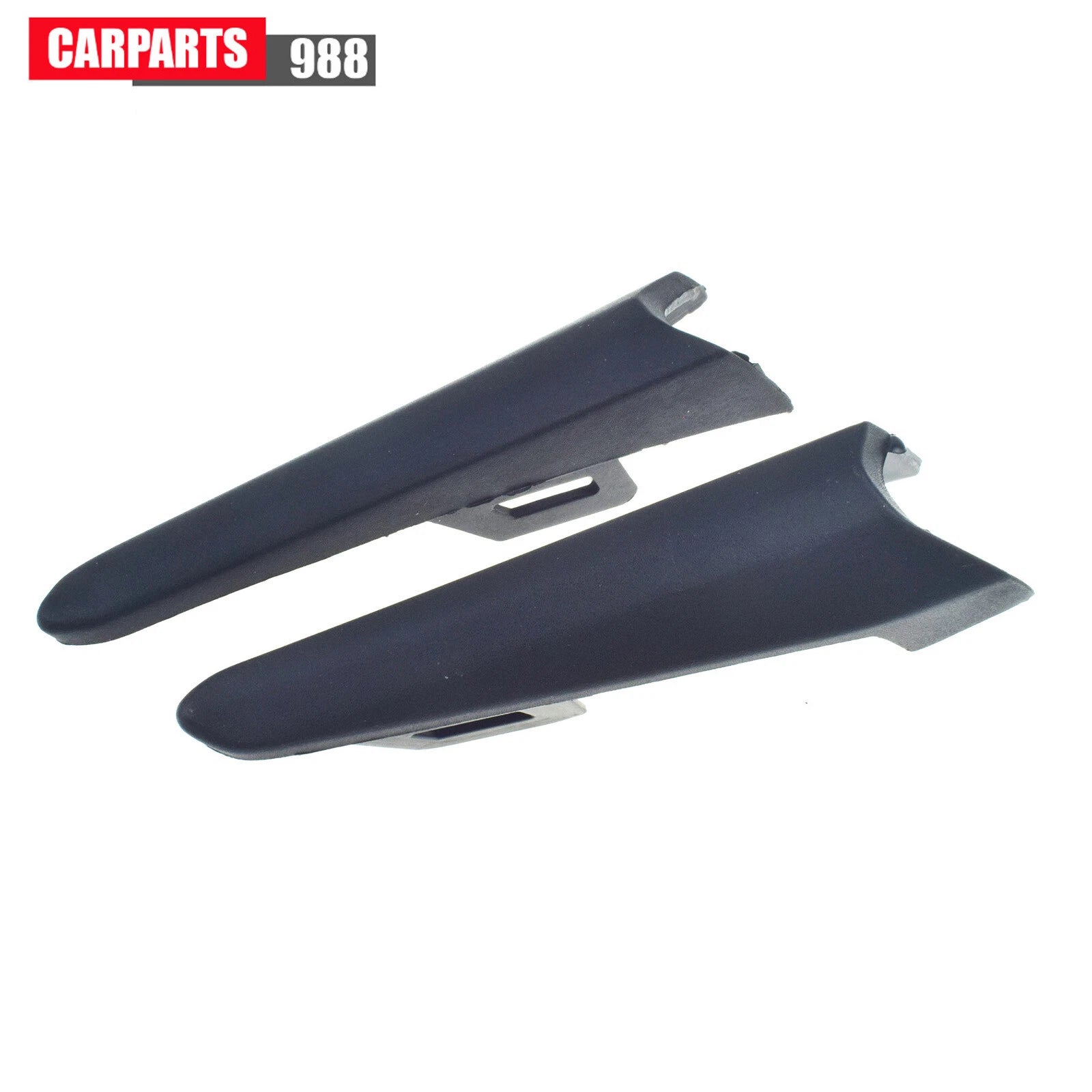 Pair Fog Light Cover Black Left Right for for 17-18 Mazda 3 BANE50C22 BANE50C12 6B93BC-57