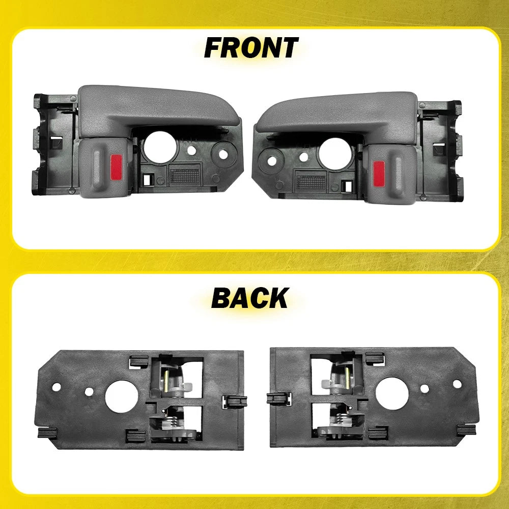 4X Interior Door Handle Front Rear For 2004-2009 KIA Spectra/2005-2009 Spectra5 6B93BC-57