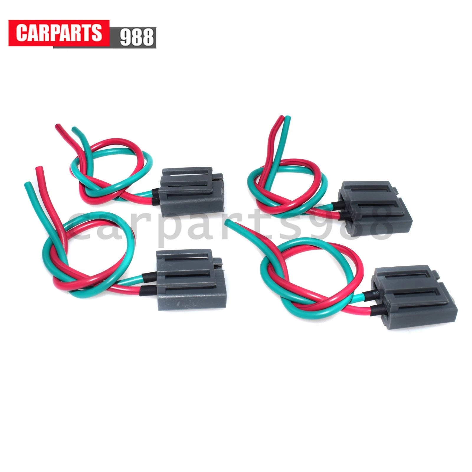 4PCS Distributor Pigtail Wire Harness For GM HEI Power &Tach Connector Plug 12V 6B93BC-57