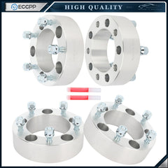 4 Pcs 2" 5x5.5 Wheel Spacers 1/2"x20 For 1994-2001 Dodge Ram 1500 Ford F-150 6B93BC-57
