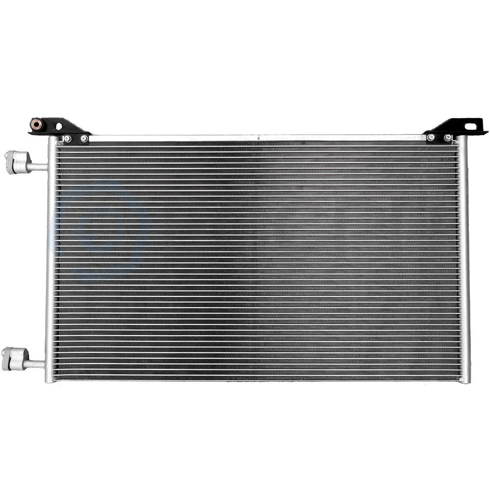 Aluminum Radiator & AC Condenser Cooling Kit For 99-02 Chevy Silverado 1500 4.3L 6B93BC-57