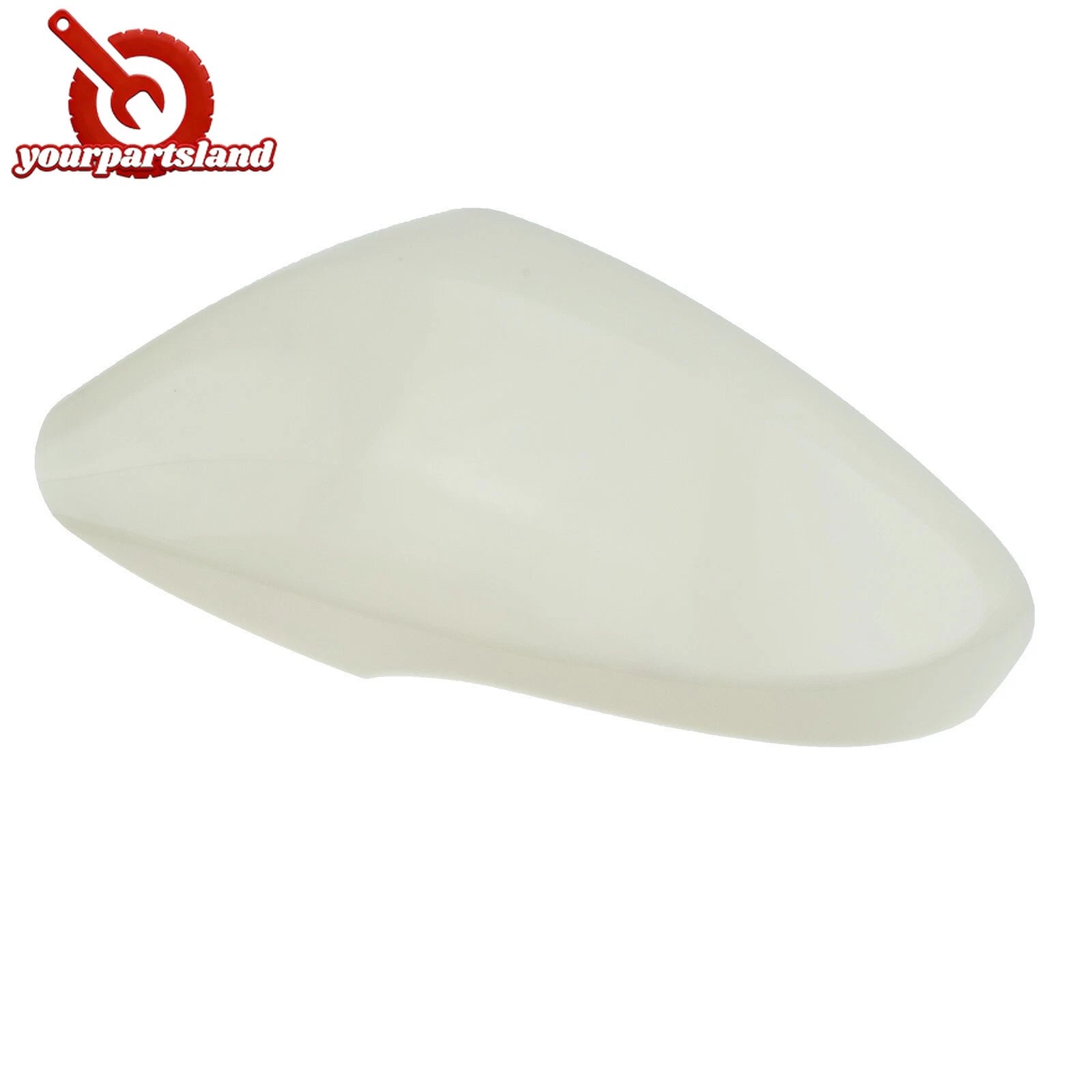 Left Driver White Side View Mirror Cover for HYUNDAI Elantra Sedan 2011-2016 6B93BC-57