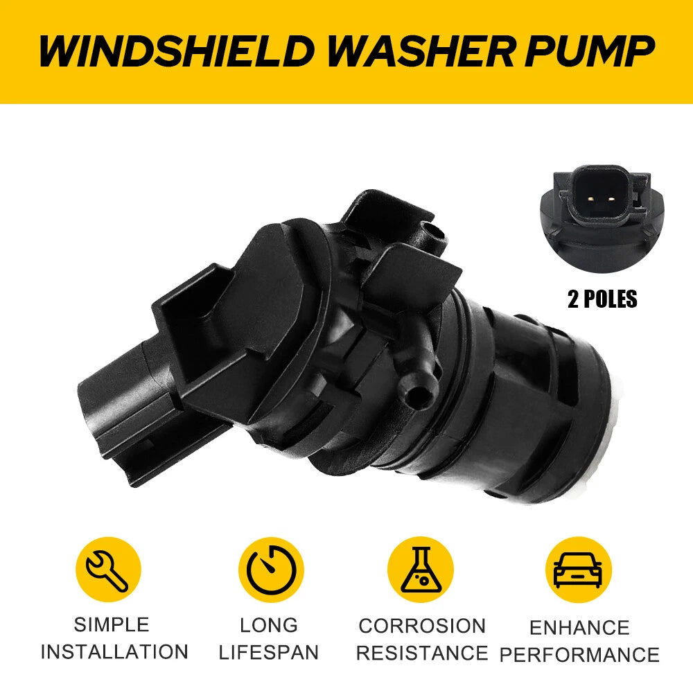 Front Windshield Washer Pump for 2006-2022 Dodge Charger Wiper Fluid EA 6B93BC-57
