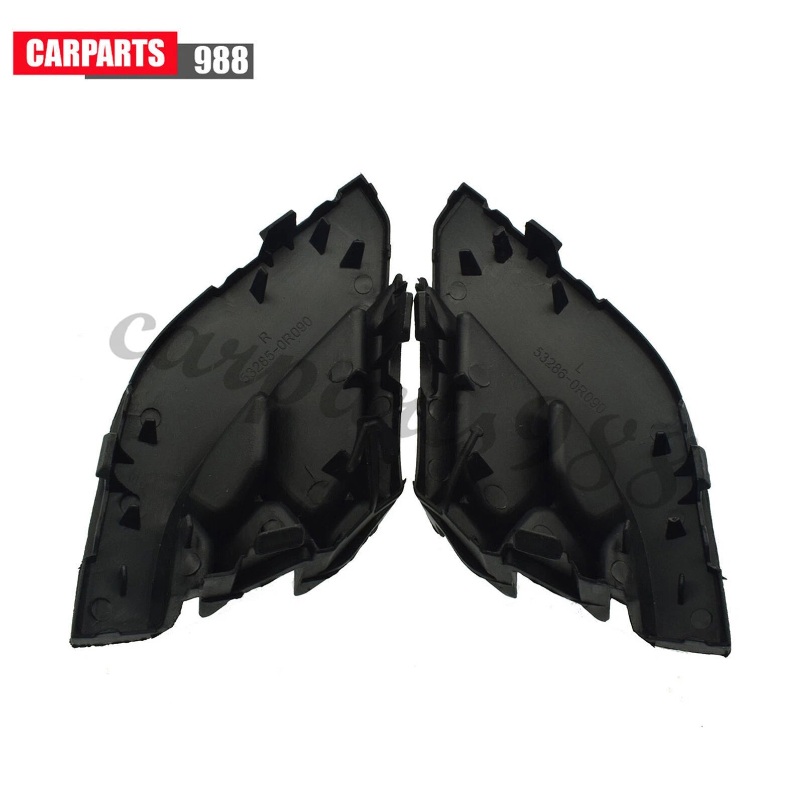 Pair Left Right Tow Eye Covers For 2016-2018 Toyota RAV4 532850R090 532860R090 6B93BC-57