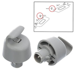 FOR NISSAN ALTIMA MURANO PATHFINDER MAXIMA DRIVER + PASSENGER SUN VISOR CLIP EOA 6B93BC-57