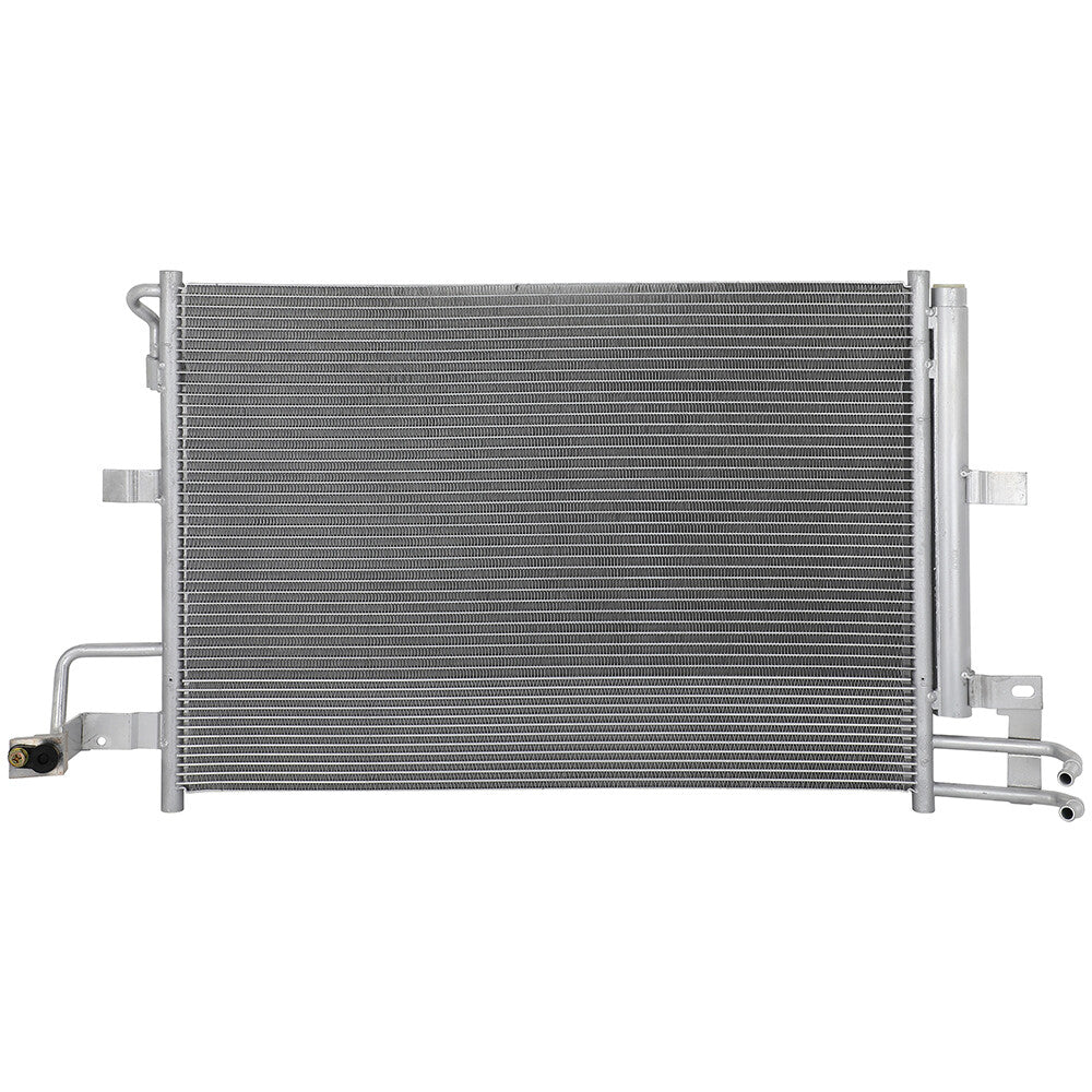 Aluminum Radiator & AC Condenser Cooling Kit For 2011 2012 13-19 Ford Explorer 6B93BC-57