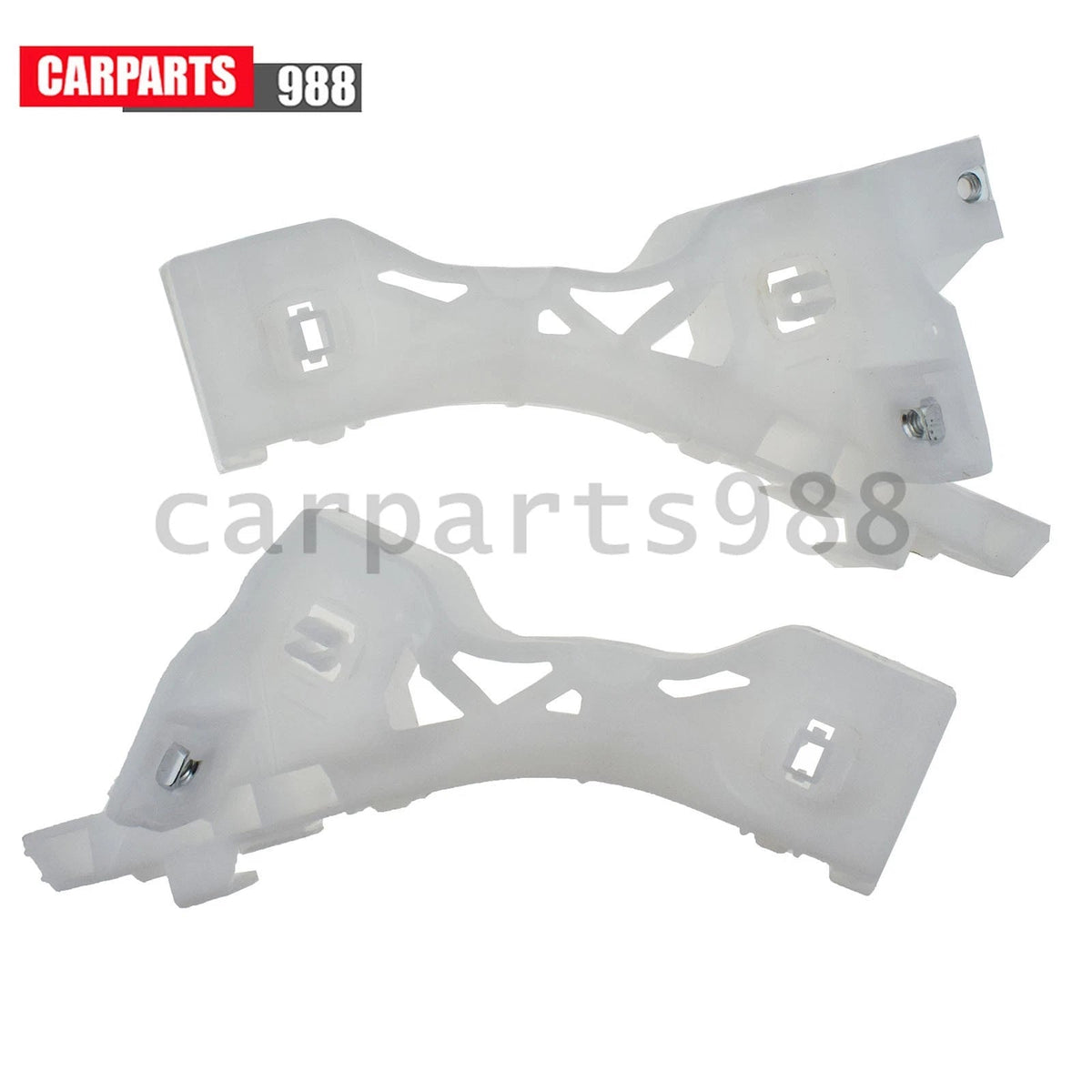 White Front Bumper Bracket Left /Right For 2003-08 Mazda 3 Hatchback BP4K-50-0U1 6B93BC-57