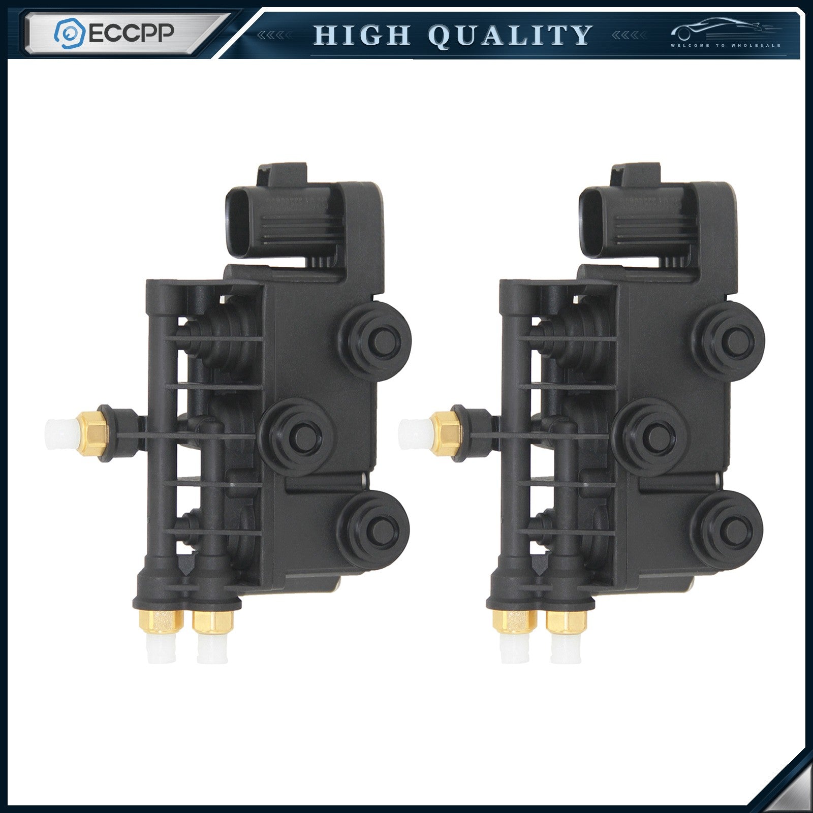 2X Air Supply Suspension Control Solenoid Valve For 2006-2013 Range Rover Sport 6B93BC-57