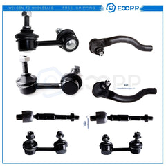 8pcs For 2006-2011 Honda Civic Non-SI Front Rear Sway Bar Links Tie Rods Kit KOEEP
