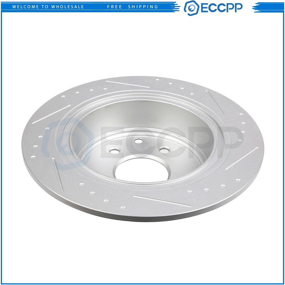 Front + Rear Drilled Slotted Brake Rotors Kit For Nissan Altima 07 08 09 - 2012 KOEEP