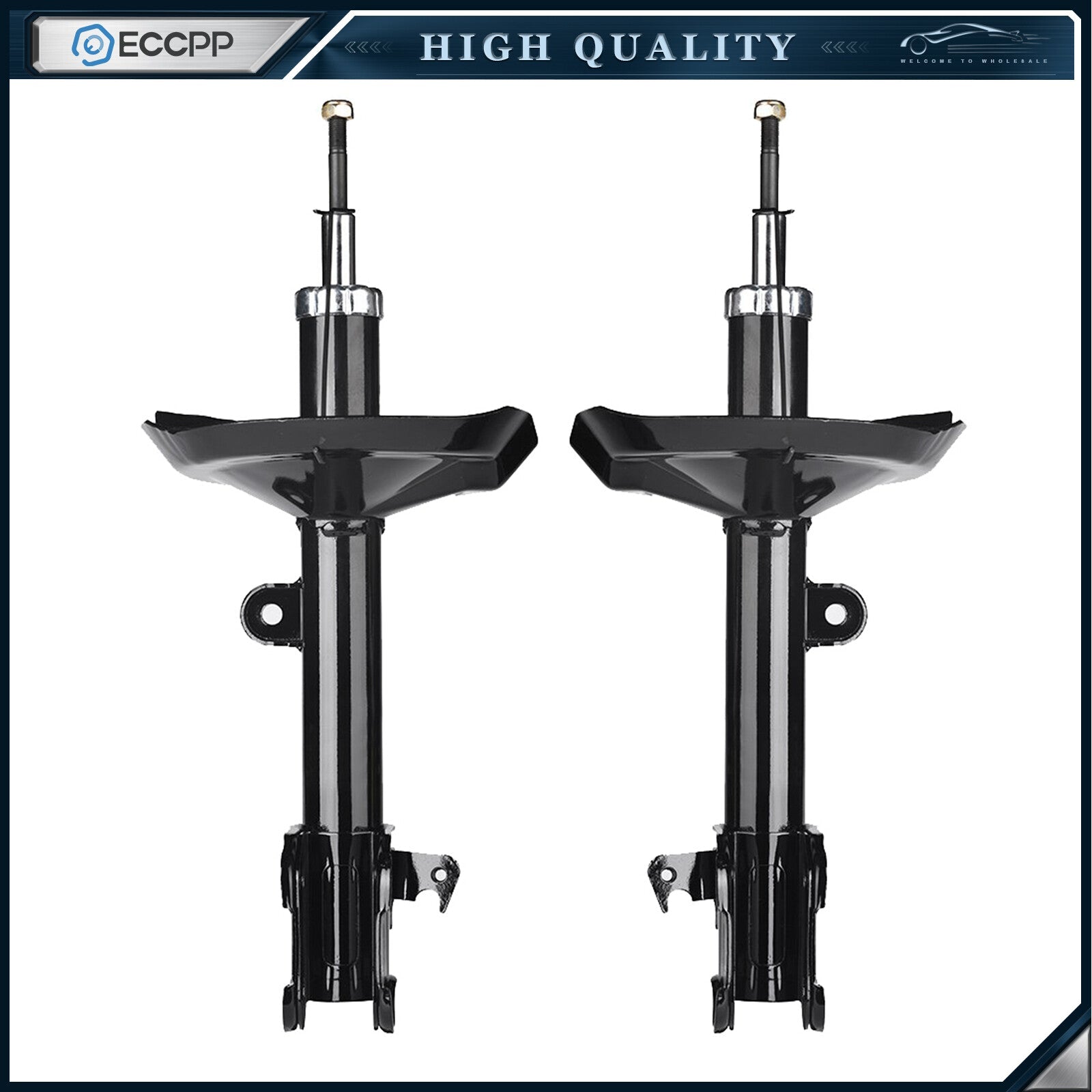 Front Pair Struts Shocks For 2003 2004 2005 2006 Acura MDX Left Right ECCPP ECCPP