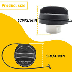 Fuel Gas Tank For Filler Cap Chevrolet 1500 Silverado 2500 3500 2004-2011 EA 6B93BC-57